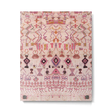 Vintage Moroccan Design Metal Print | TeksDecor