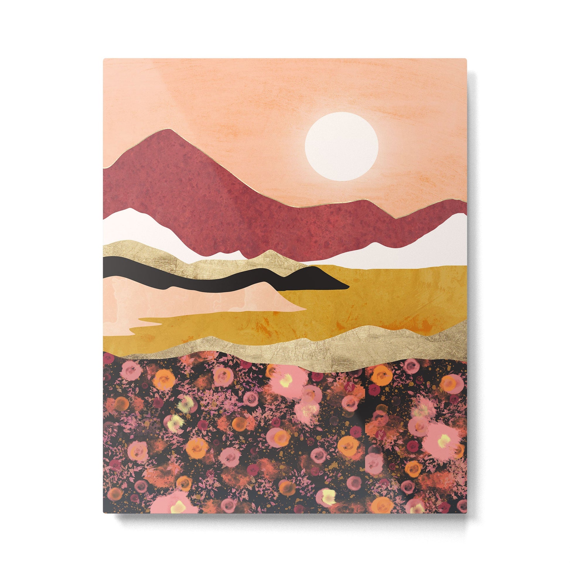 Autumn Field II Metal Print | TeksDecor
