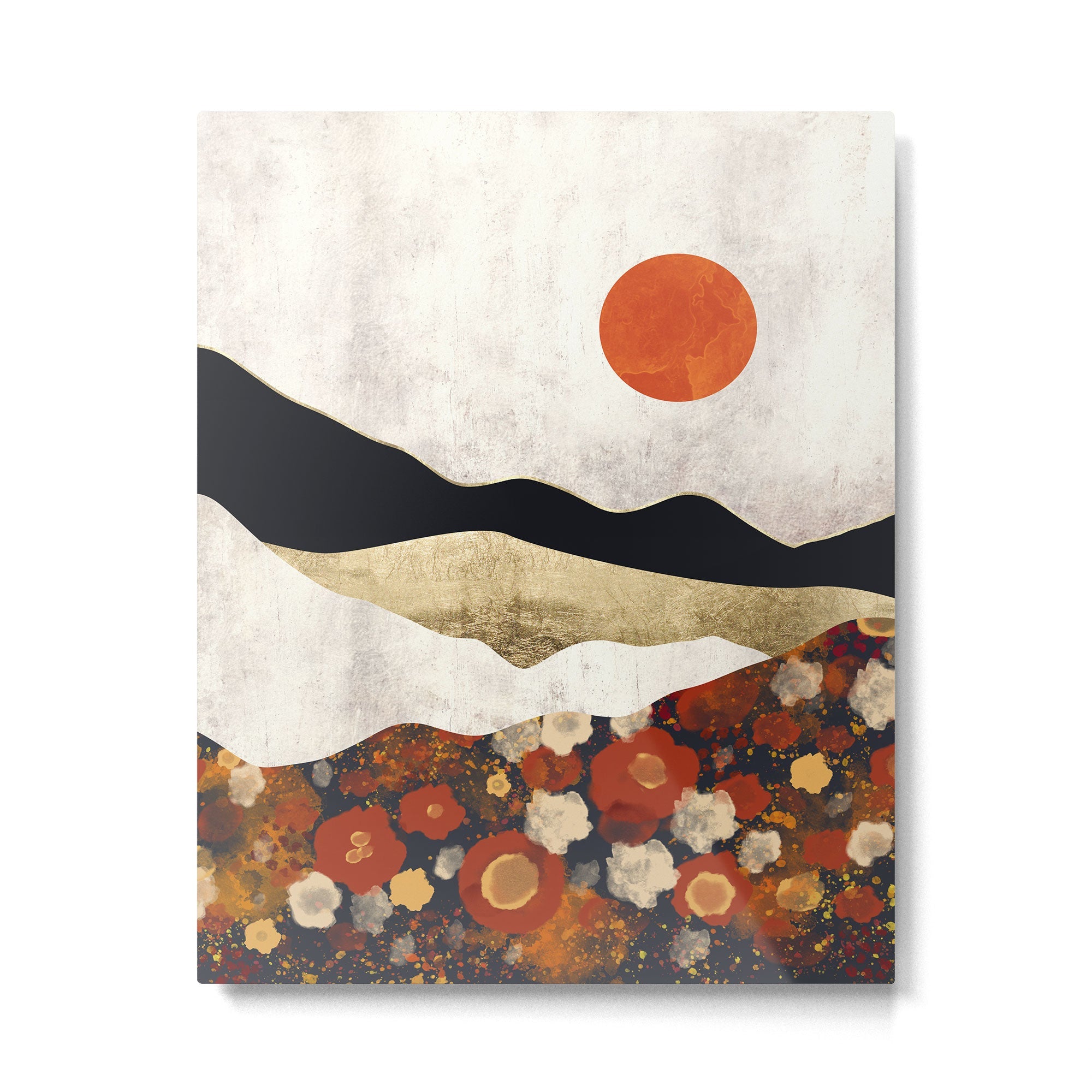 Autumn Field Metal Print | TeksDecor