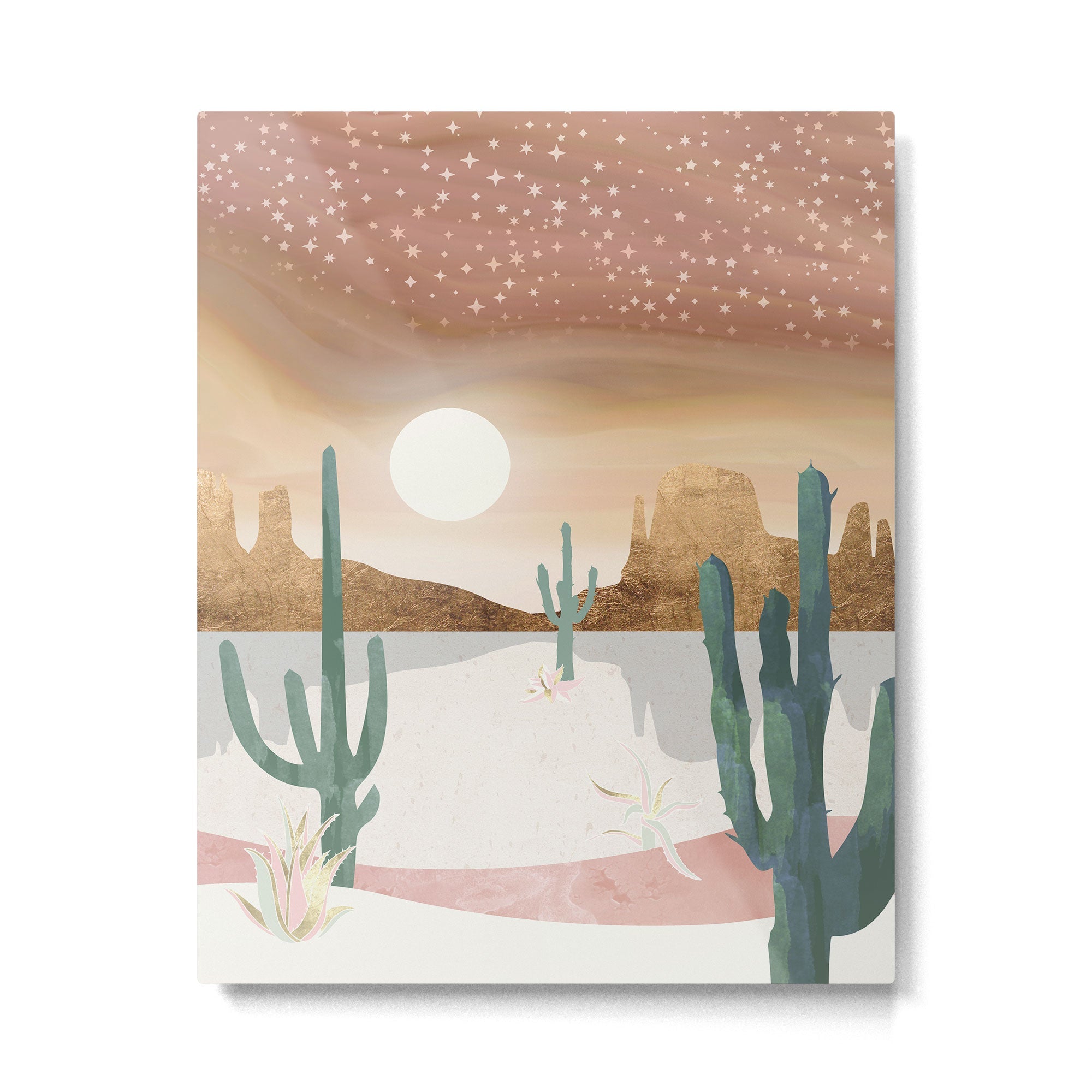 Honey Sky Metal Print | TeksDecor
