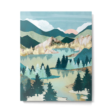 Winter Sun Metal Print | TeksDecor