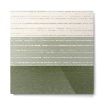 Sage Beige (Lined) Metal Print | TeksDecor
