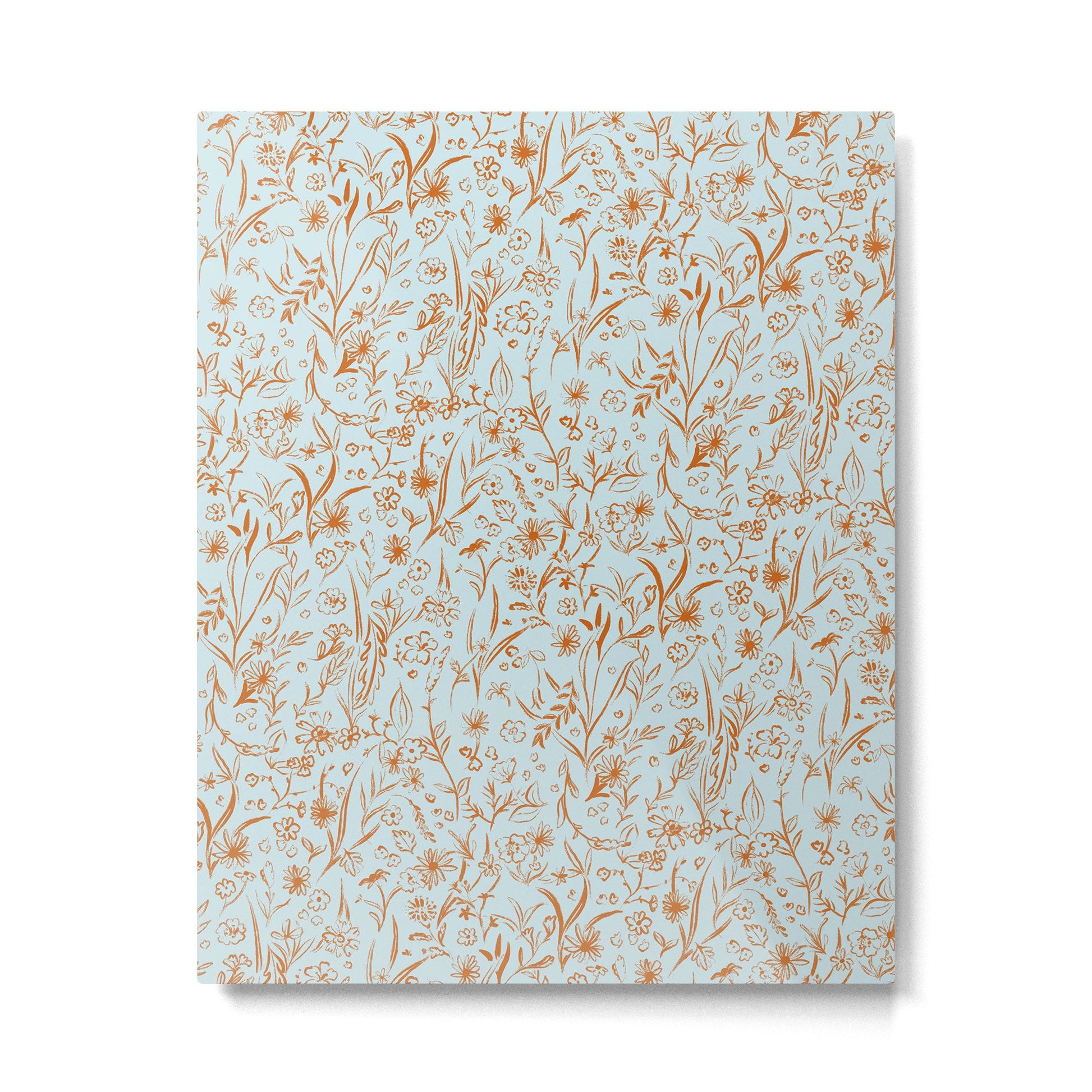 Wild Garden Drawing (Mix) Metal Print | TeksDecor