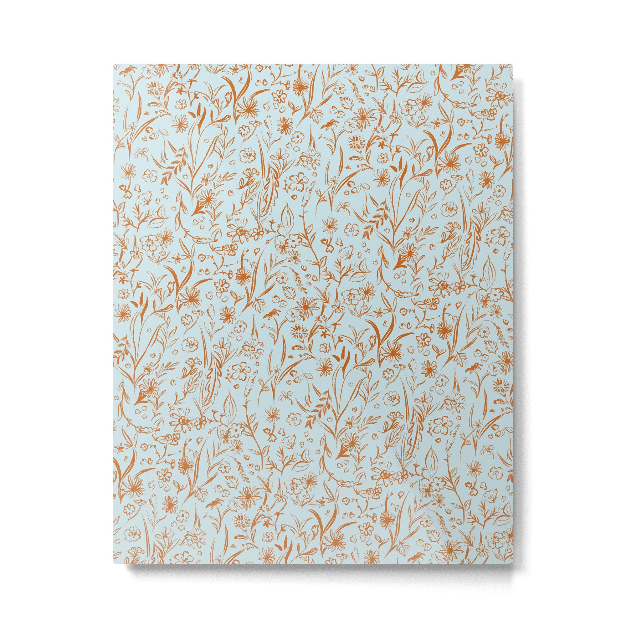 Wild Garden Drawing (Mix) Metal Print | TeksDecor
