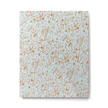 Wild Garden Drawing (Mix) Metal Print | TeksDecor