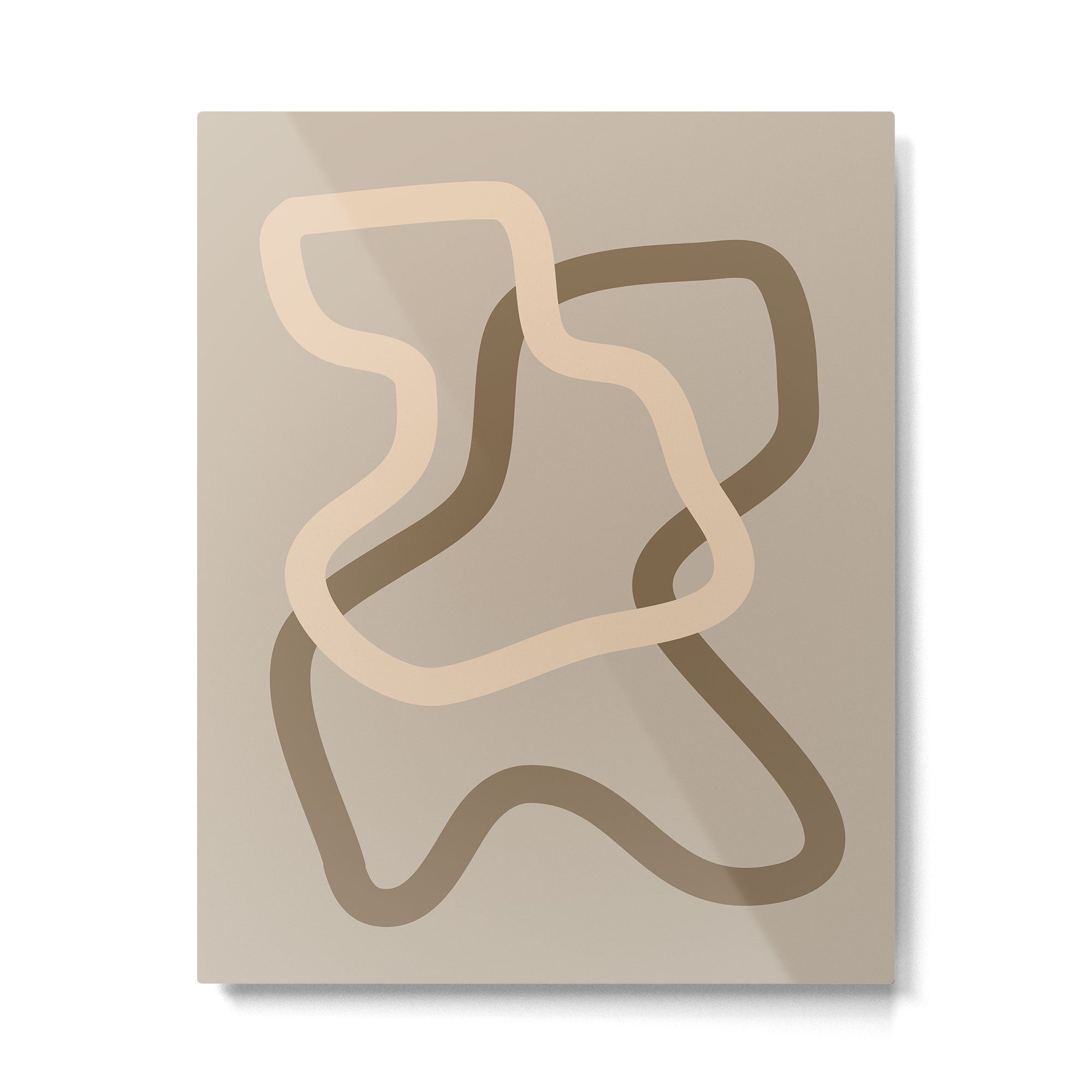 Abstract 03B Metal Print | TeksDecor