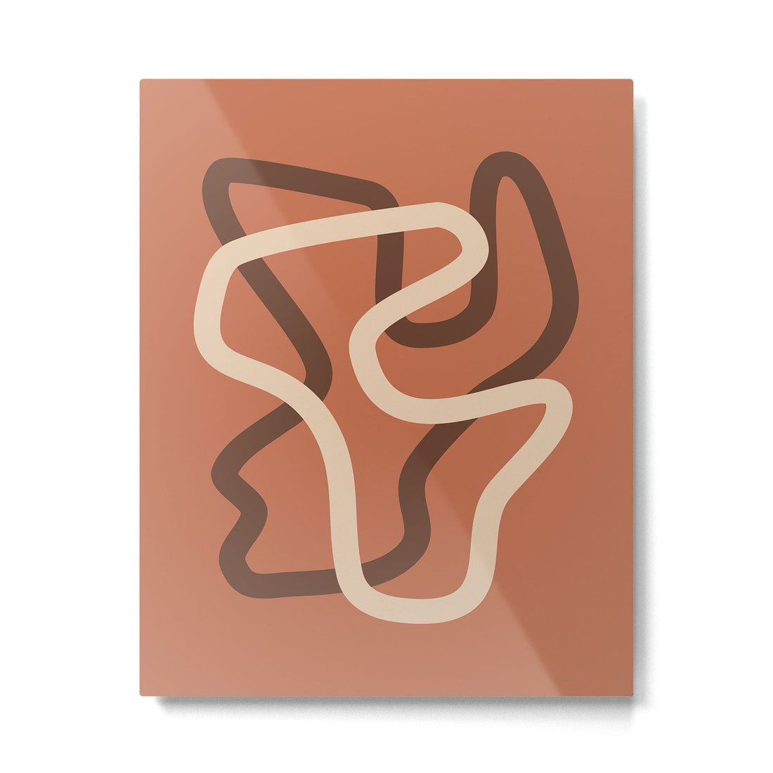 Abstract 03D Metal Print | TeksDecor