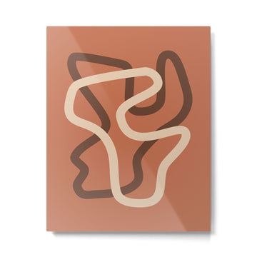 Abstract 03D Metal Print | TeksDecor