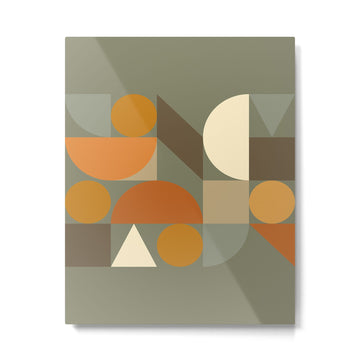 Mid Century 29C Metal Print | TeksDecor