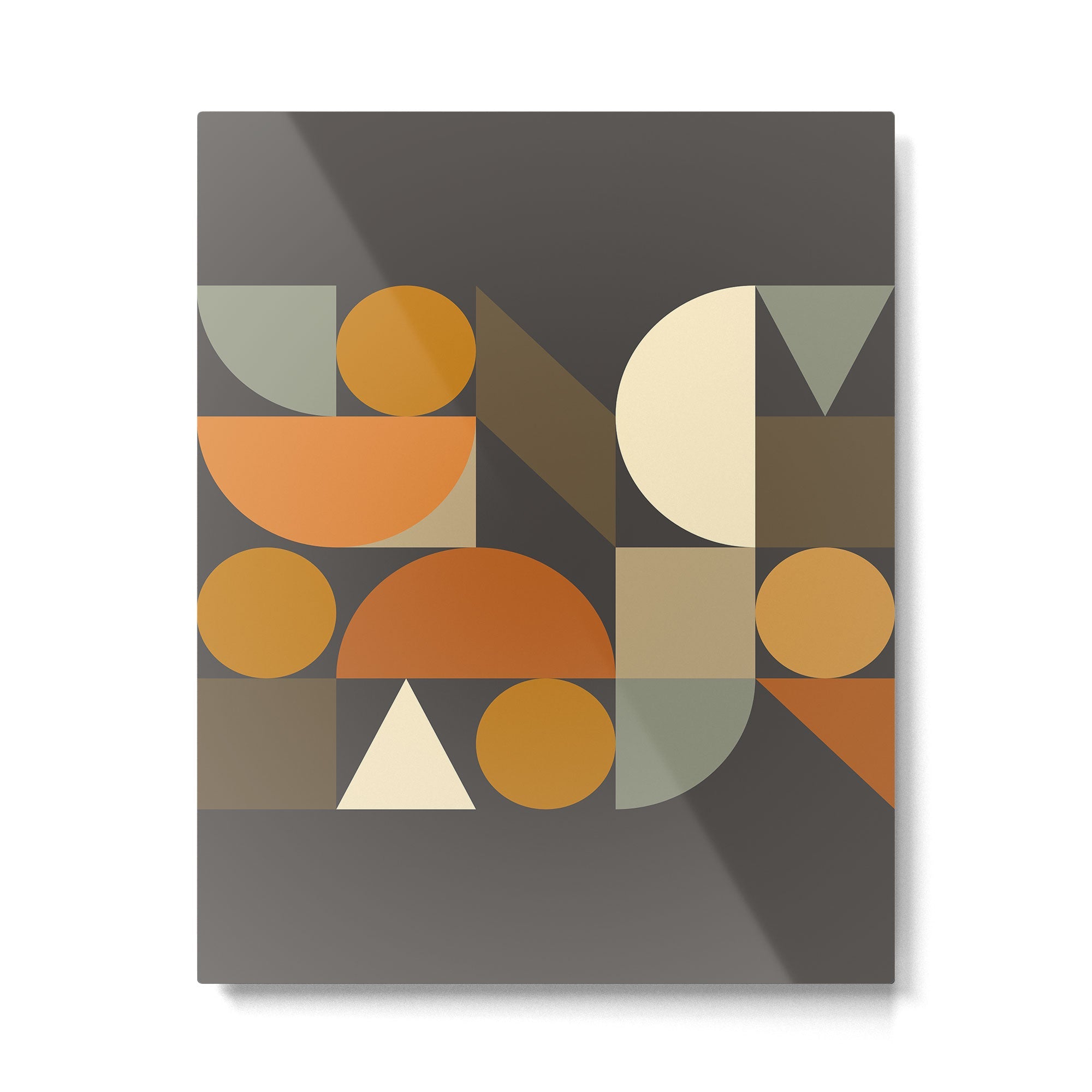 Mid Century 29D Metal Print | TeksDecor