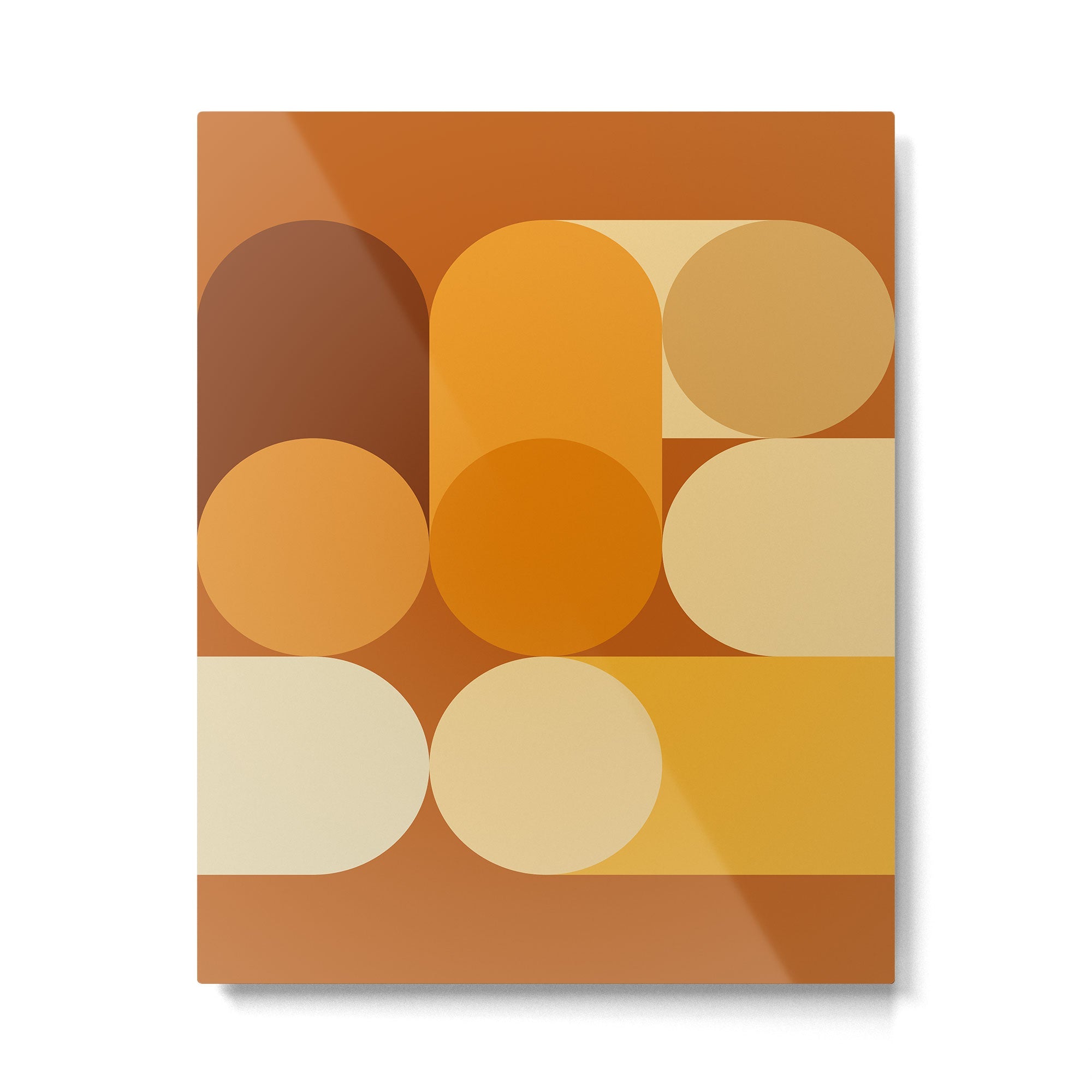 Retro 12A Metal Print | TeksDecor