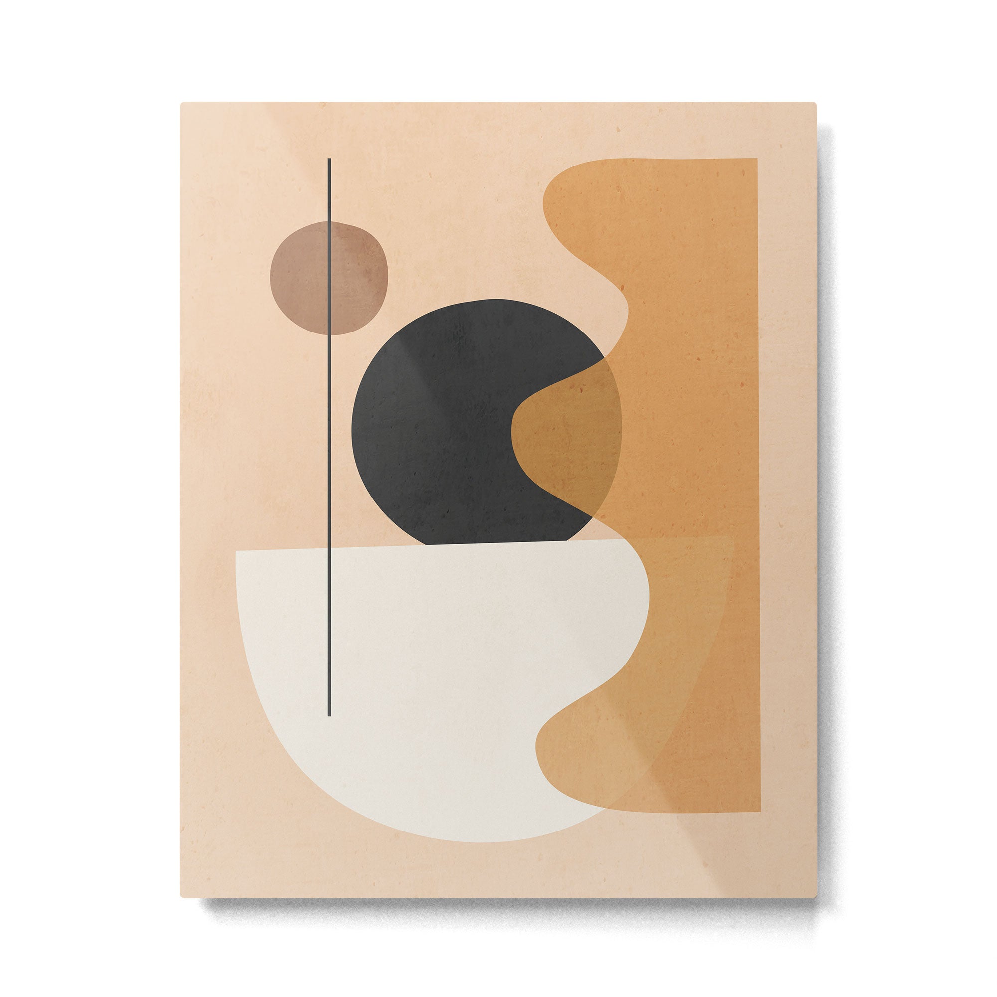 Abstract Art / Shapes 22 Metal Print | TeksDecor