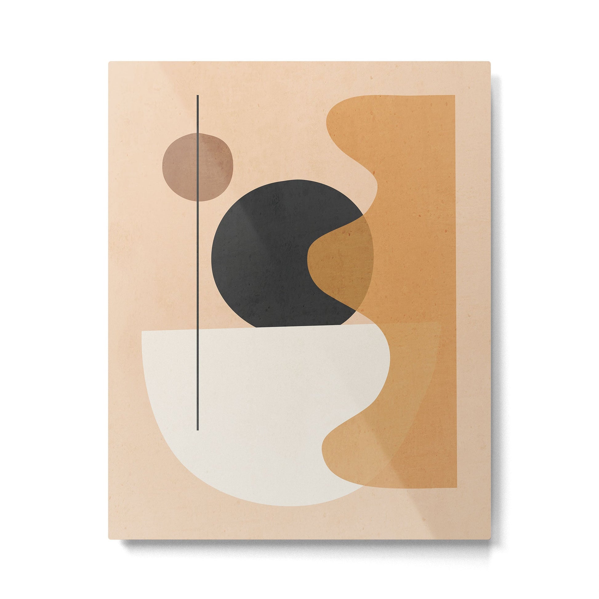 Abstract Art / Shapes 22 Metal Print | TeksDecor