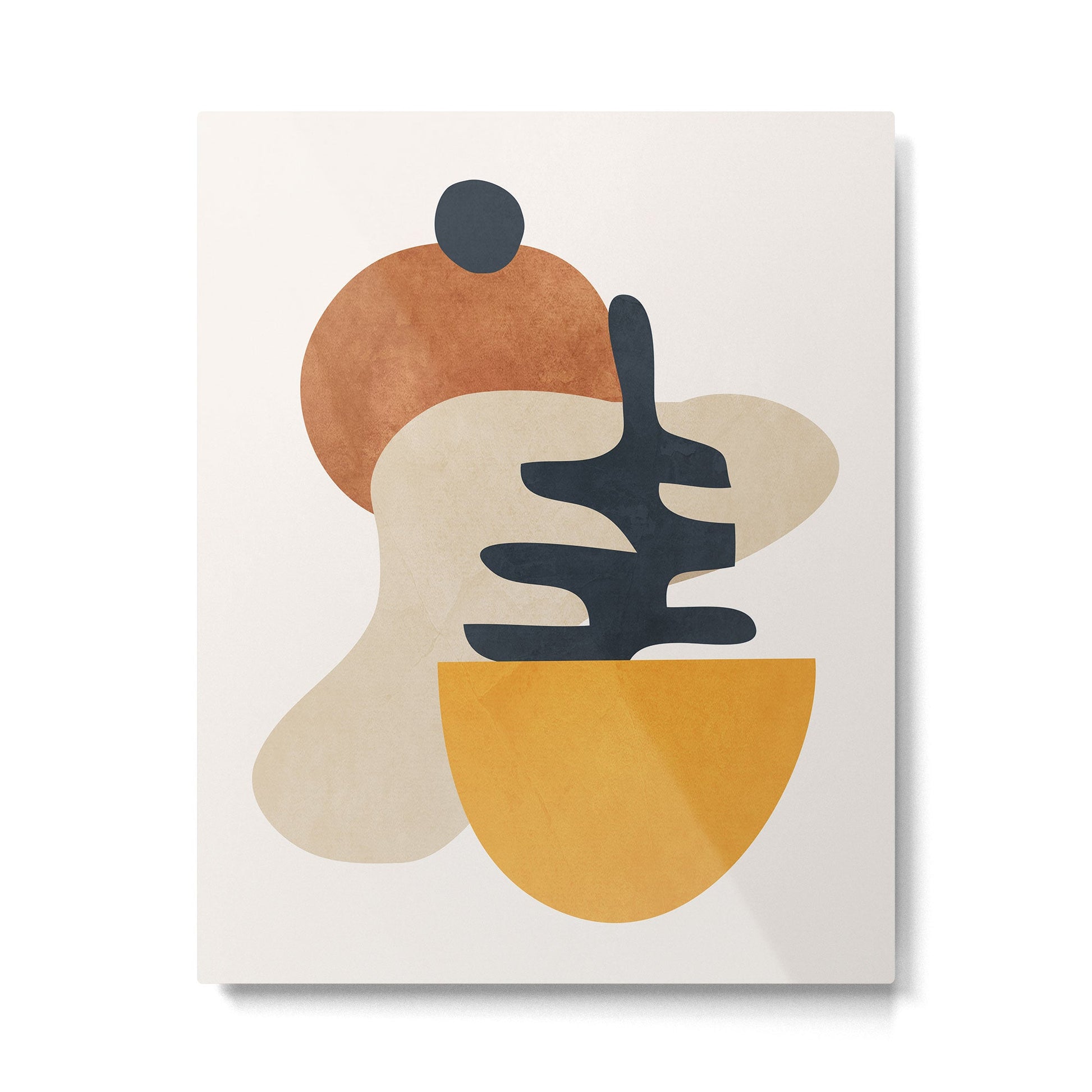 Abstract Art / Shapes 36 Metal Print | TeksDecor
