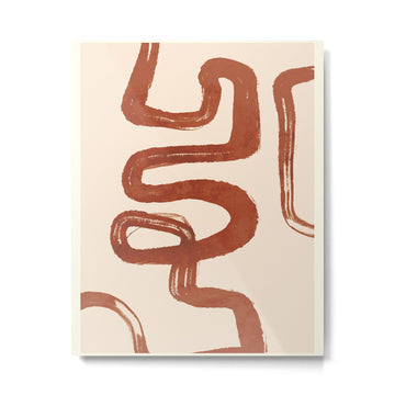 Abstract line art 128 Metal Print | TeksDecor
