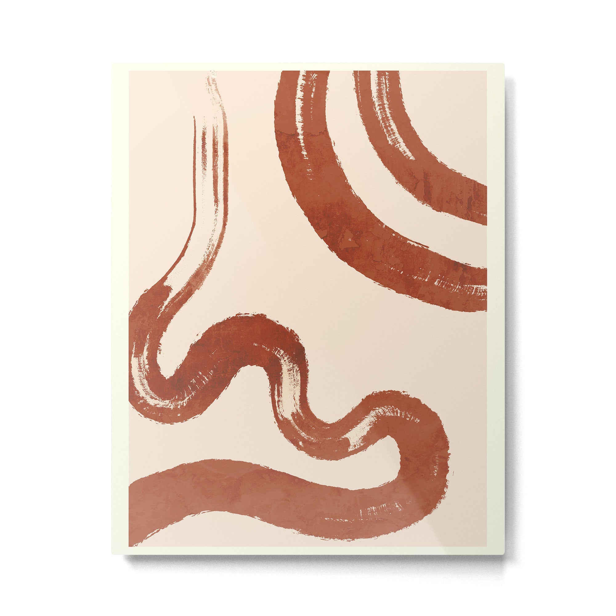 Abstract line art 129 Metal Print | TeksDecor