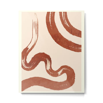Abstract line art 129 Metal Print | TeksDecor