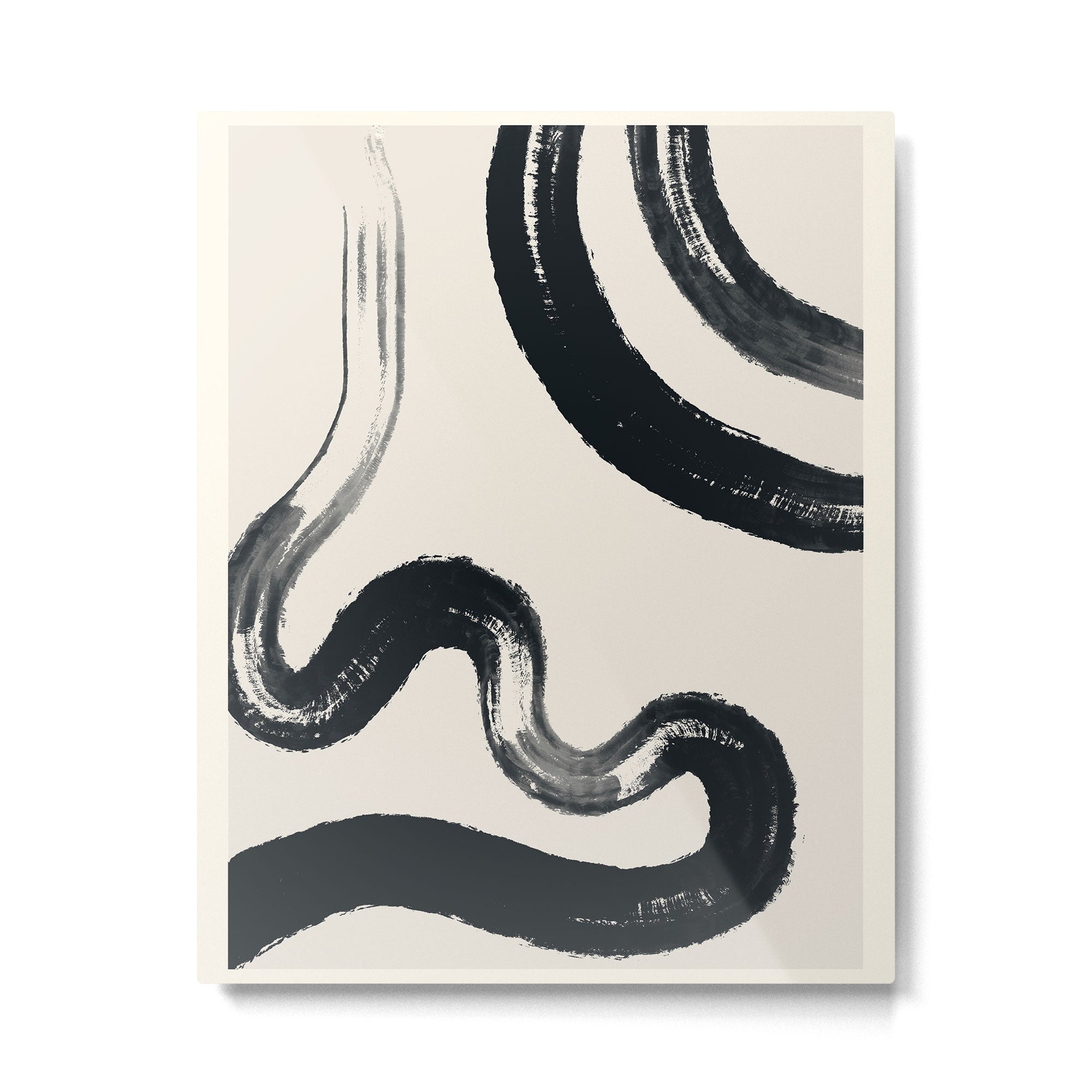 Abstract line art 131 Metal Print | TeksDecor