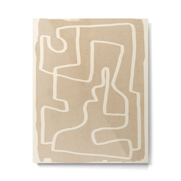Abstract line art 143 Metal Print | TeksDecor