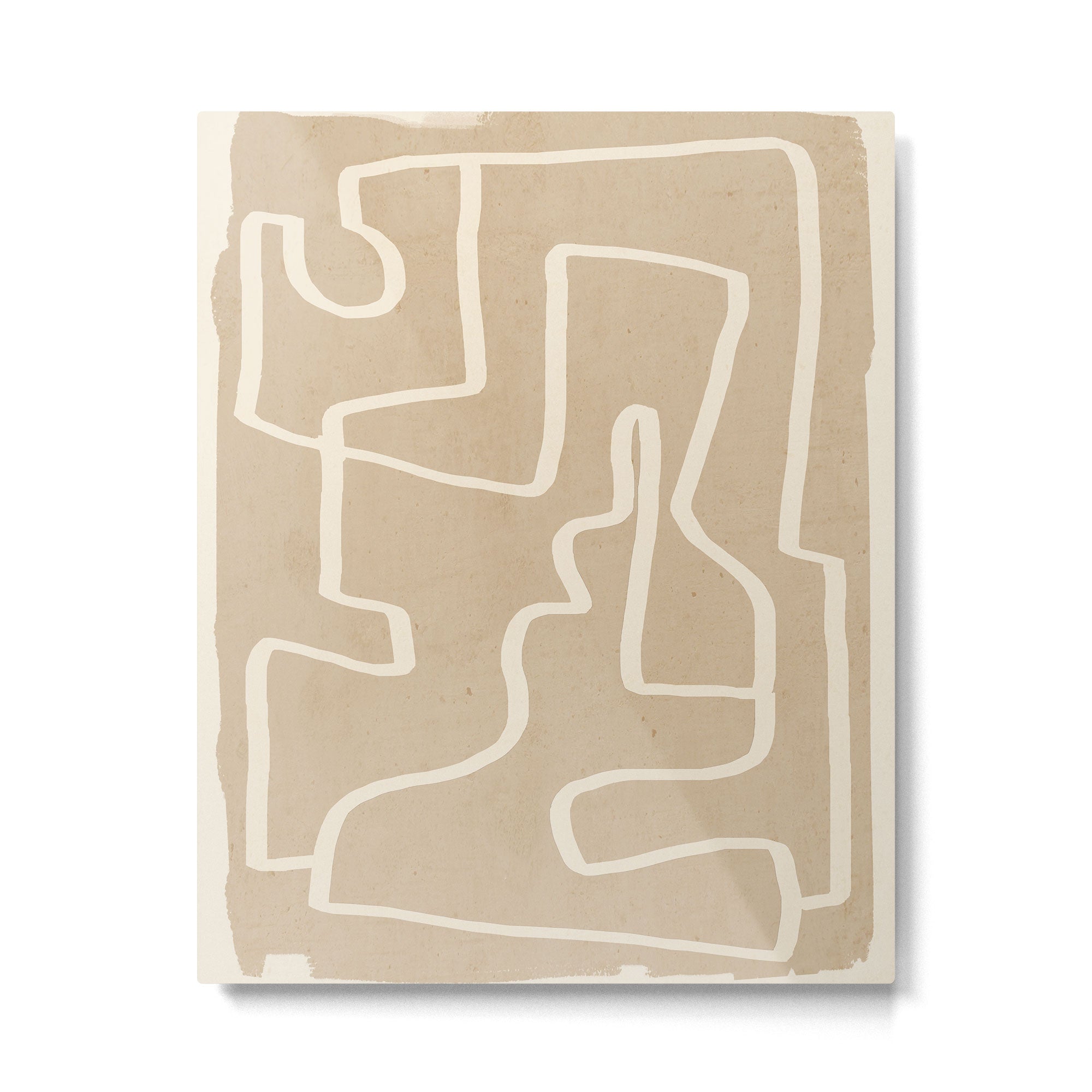 Abstract line art 143 Metal Print | TeksDecor