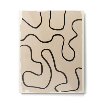 Abstract line art 145 Metal Print | TeksDecor