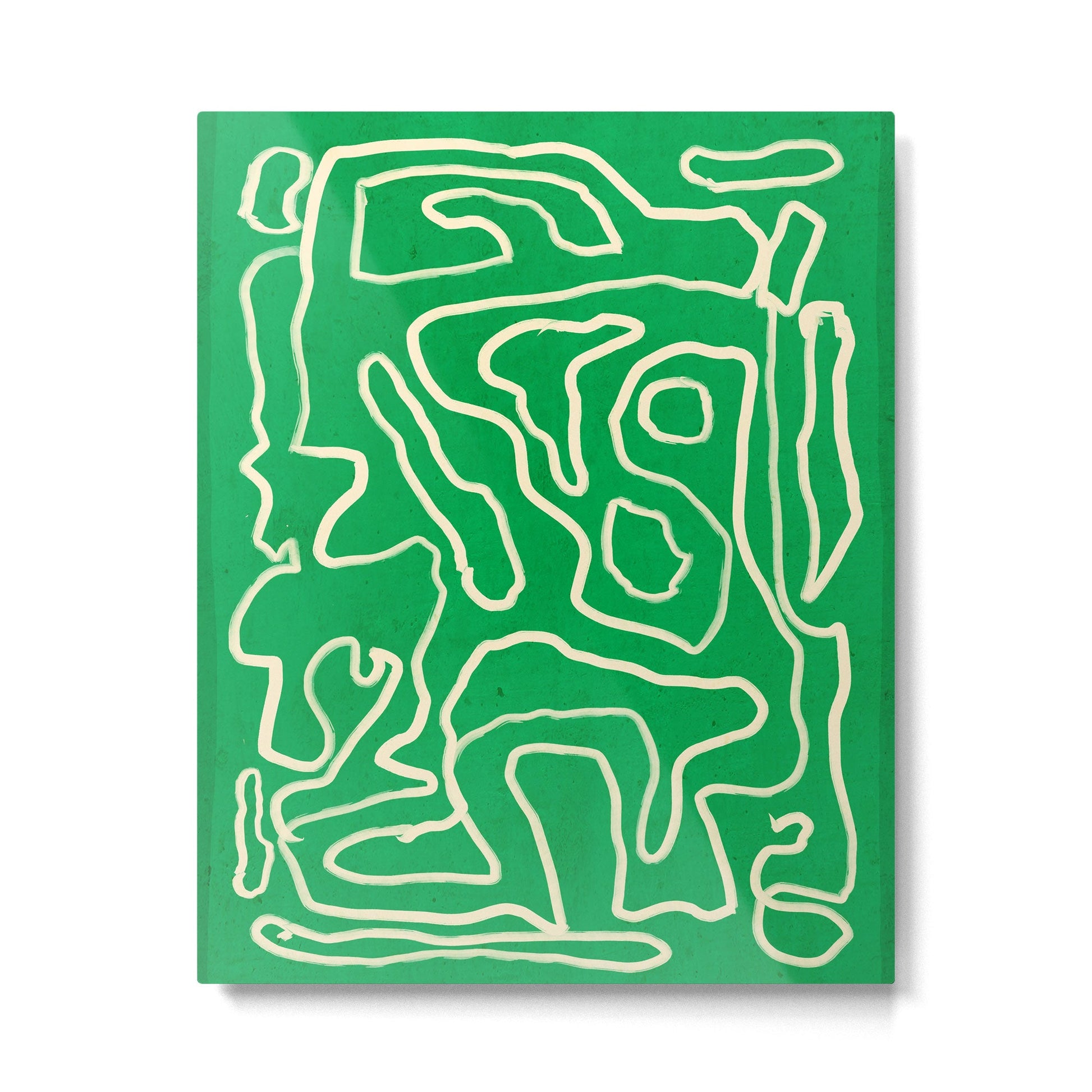 Abstract line art 151 Metal Print | TeksDecor