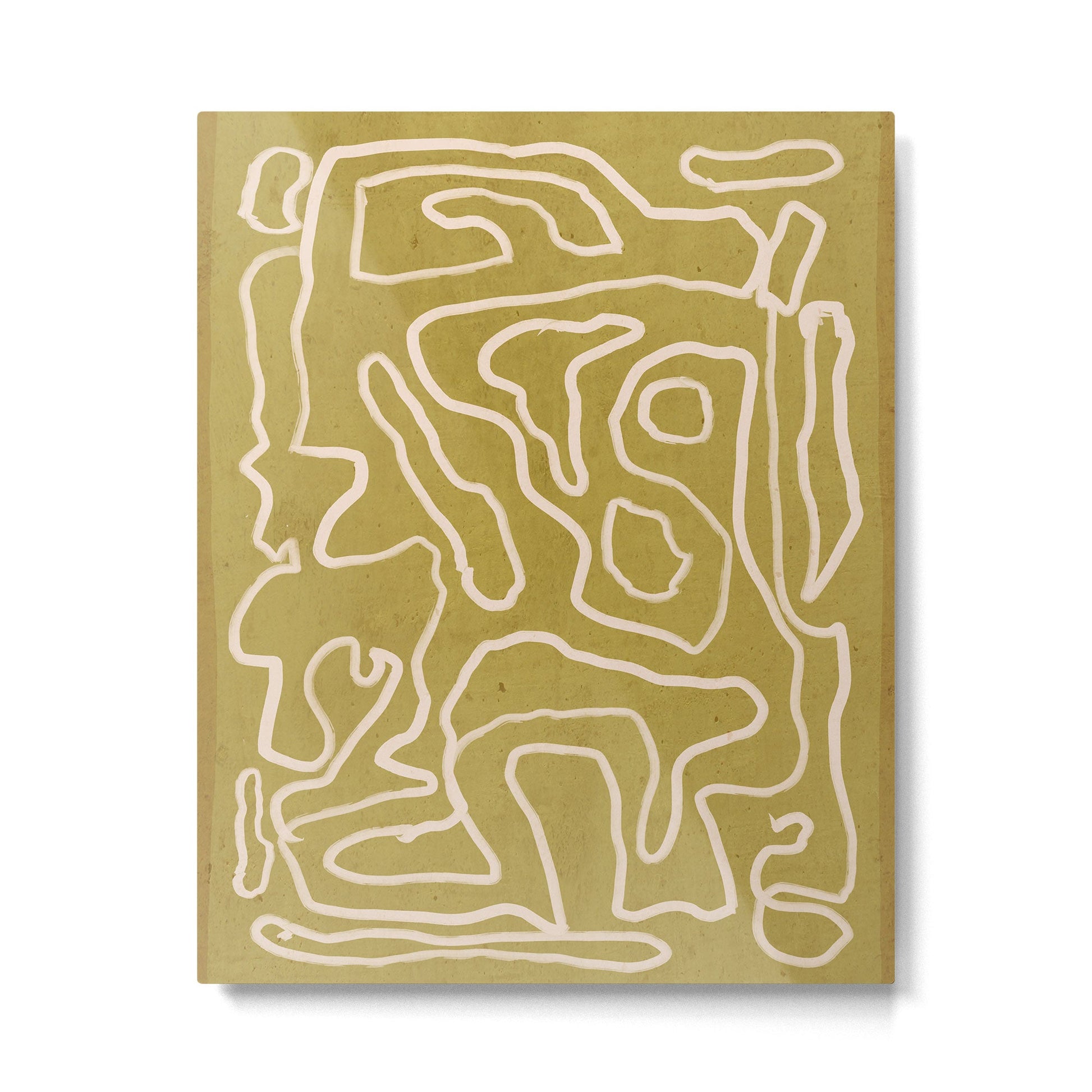 Abstract line art 158 Metal Print | TeksDecor