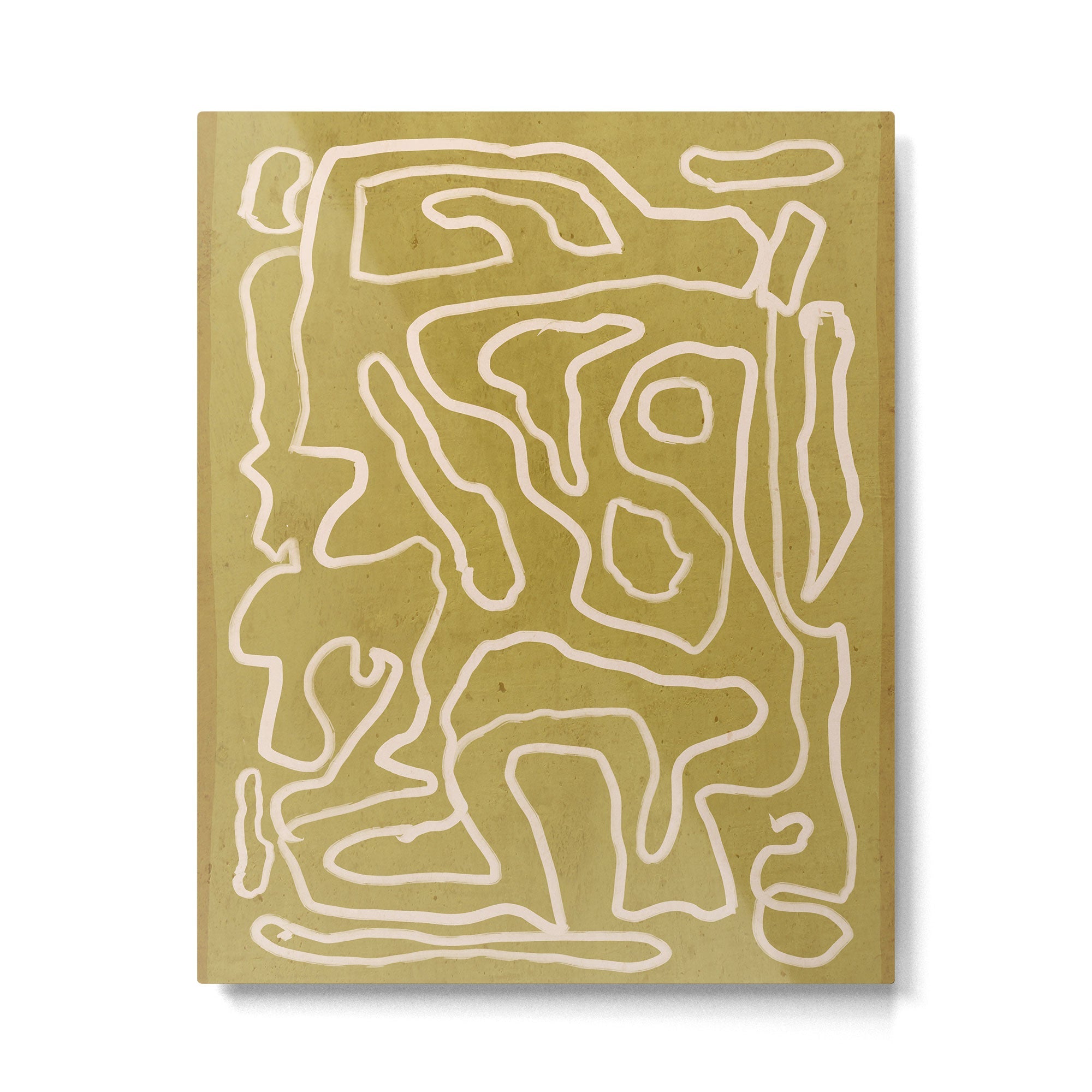 Abstract line art 158 Metal Print | TeksDecor