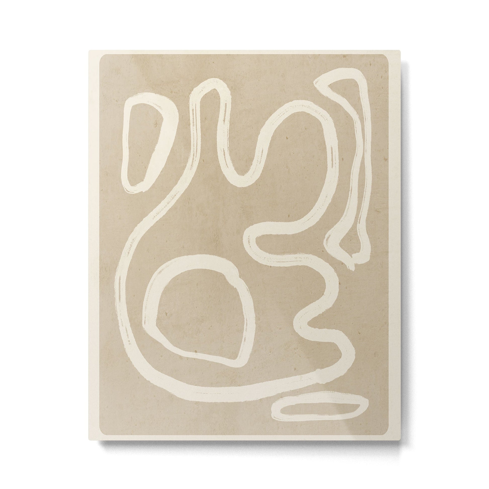 Abstract line art 71 Metal Print | TeksDecor