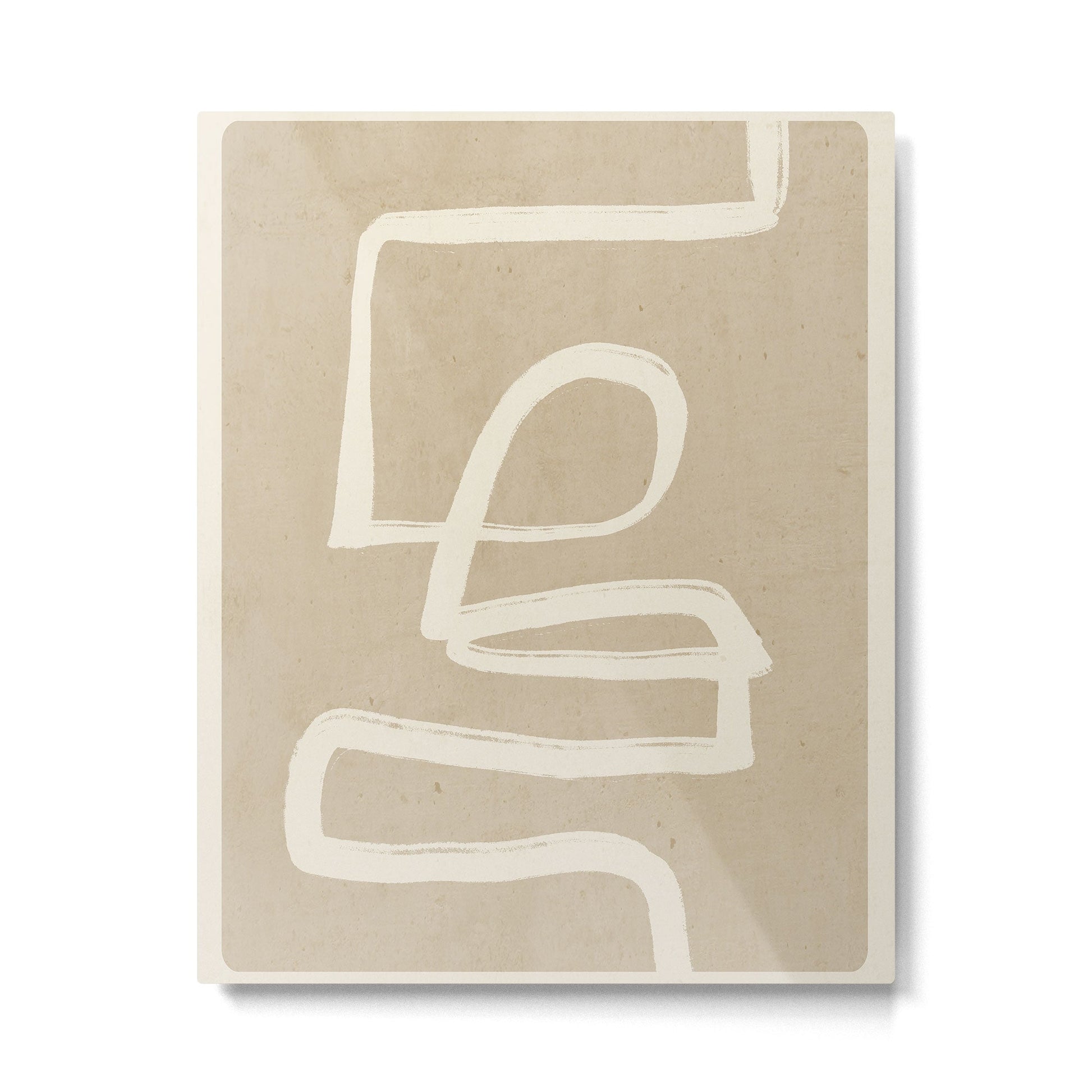 Abstract line art 72 Metal Print | TeksDecor