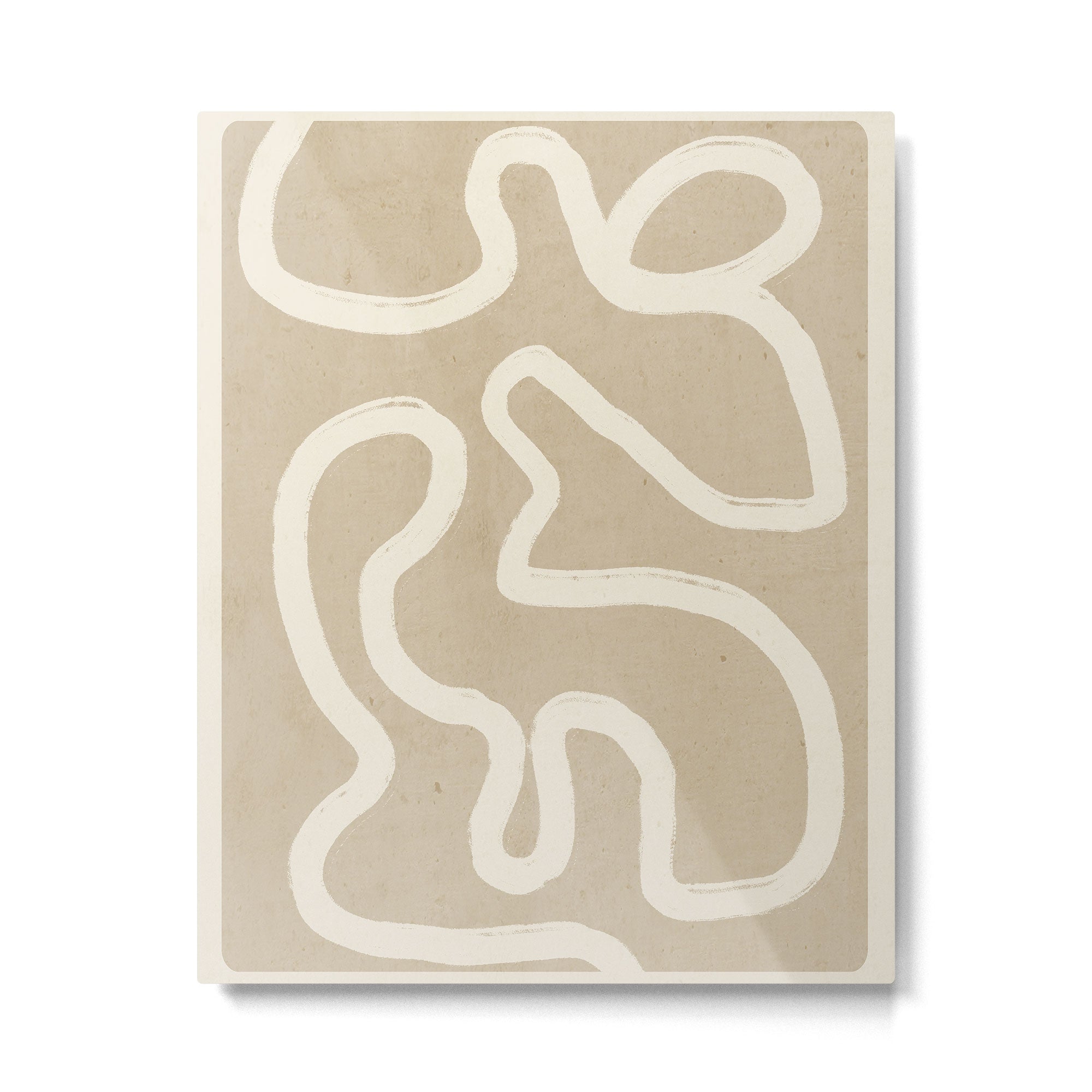 Abstract line art 73 Metal Print | TeksDecor