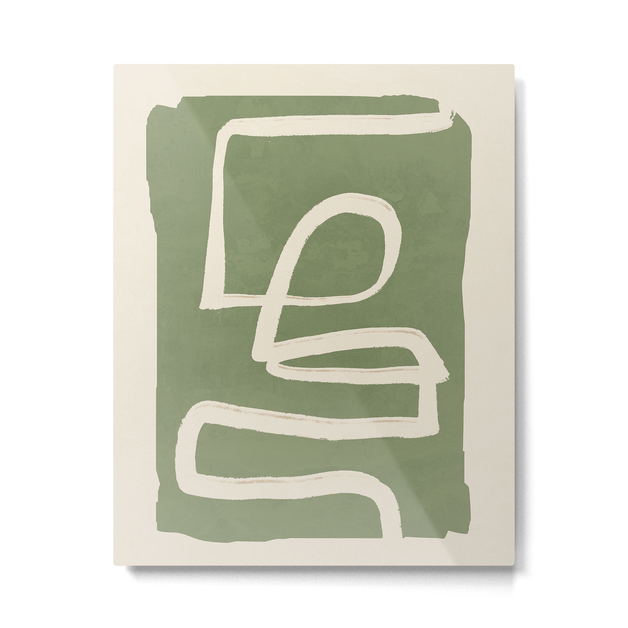 Abstract line art 77 Metal Print | TeksDecor