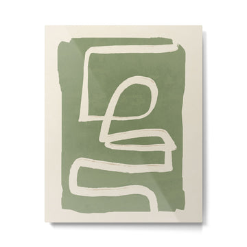 Abstract line art 77 Metal Print | TeksDecor