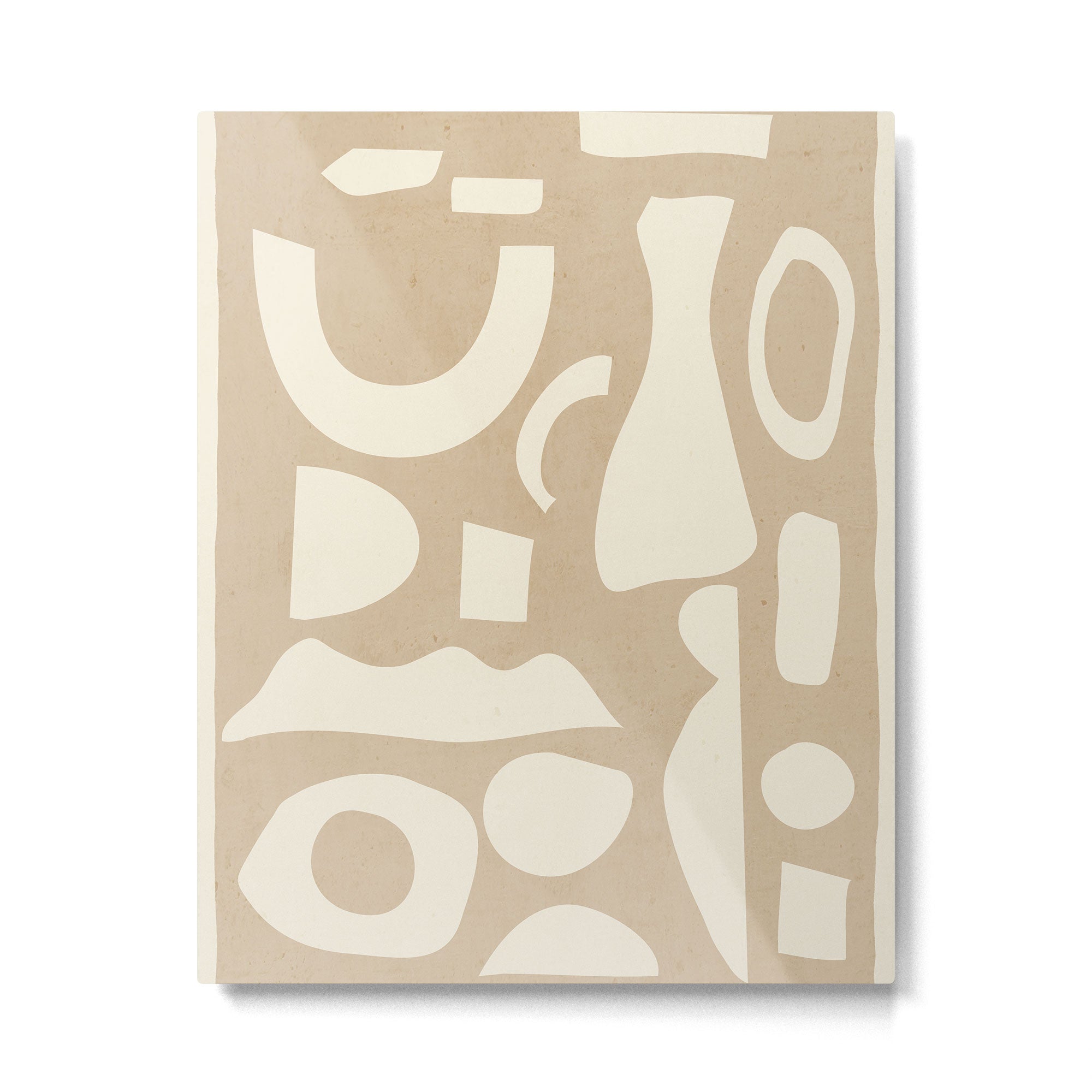 Abstract Shapes 38/9 Metal Print | TeksDecor