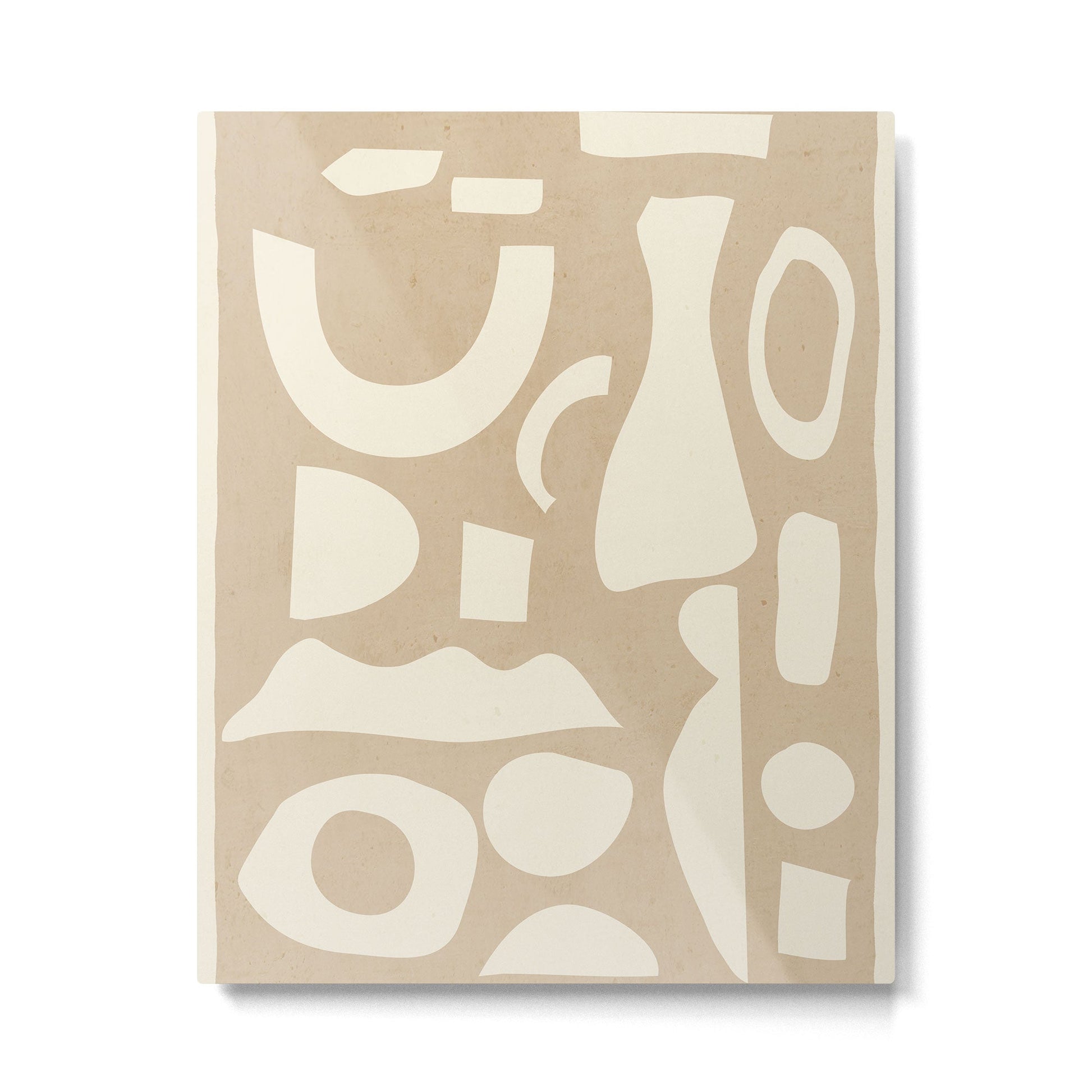 Abstract Shapes 38/9 Metal Print | TeksDecor