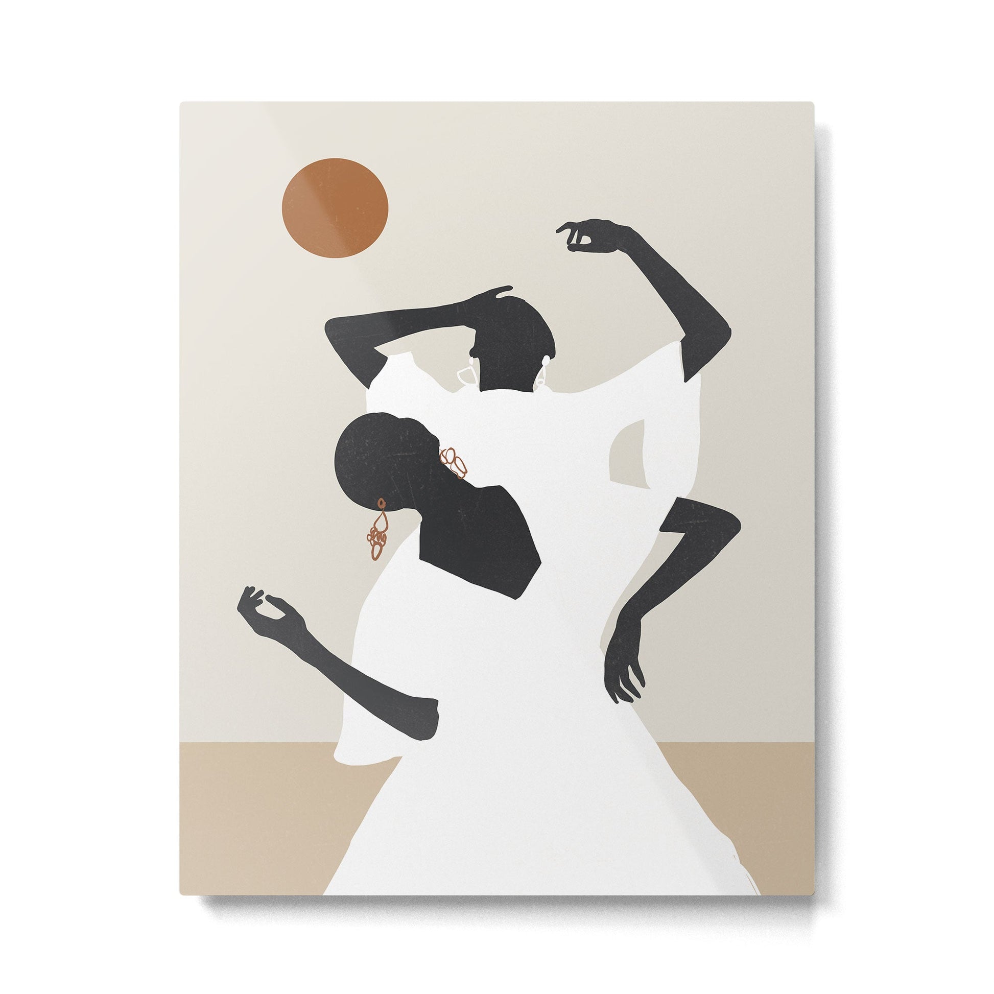 Dance 3 Metal Print | TeksDecor