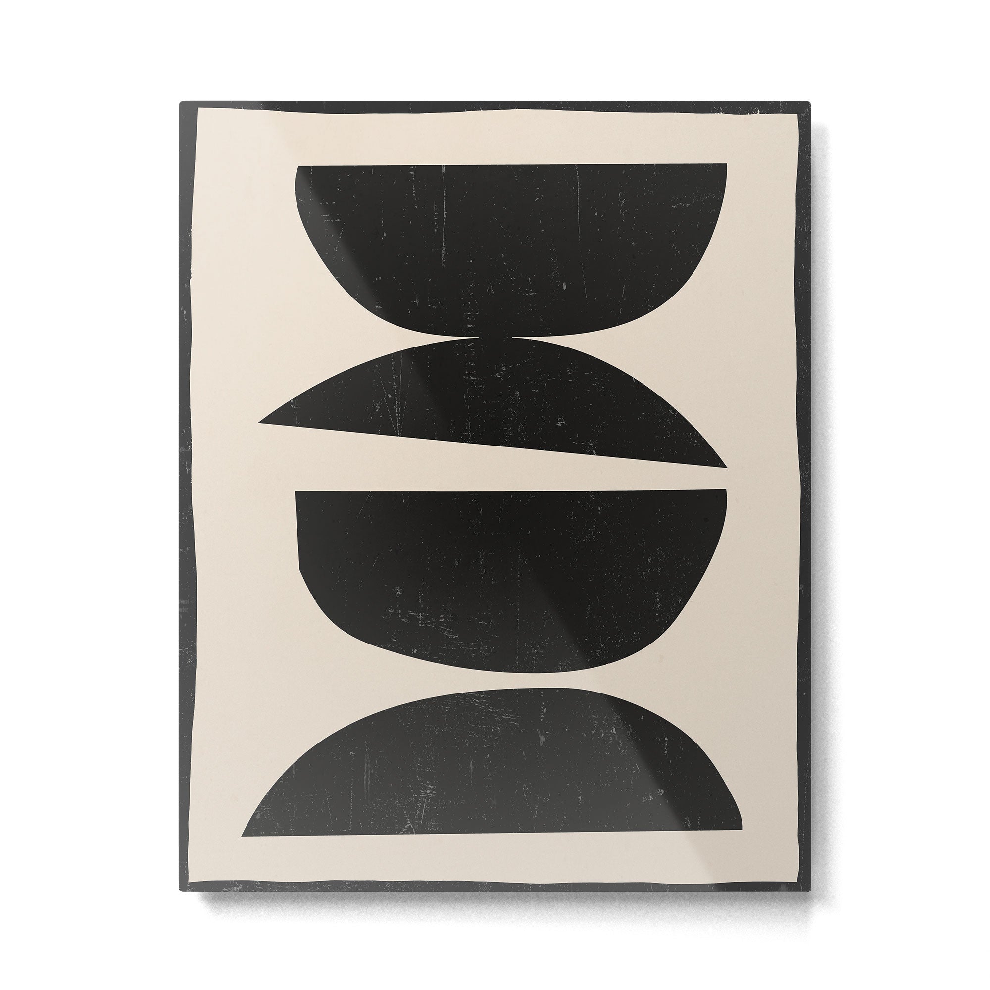 Geometry in Balance Metal Print | TeksDecor