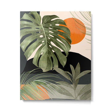 Jungle Abstract 11 Metal Print | TeksDecor