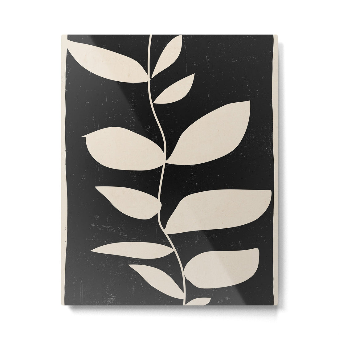 minimal plant /1 Metal Print | TeksDecor