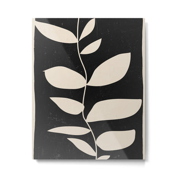 minimal plant /1 Metal Print | TeksDecor