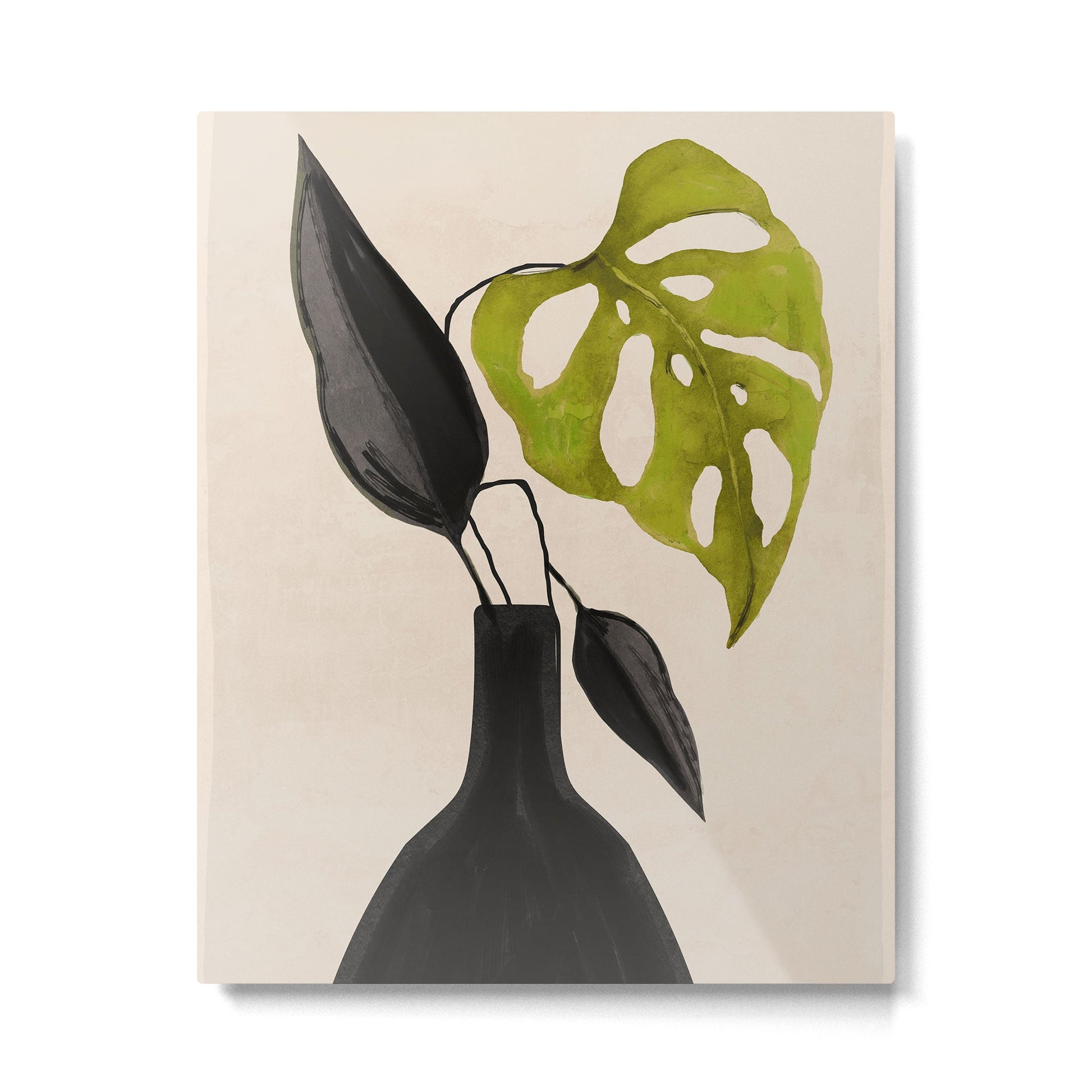 minimal plant 34 Metal Print | TeksDecor