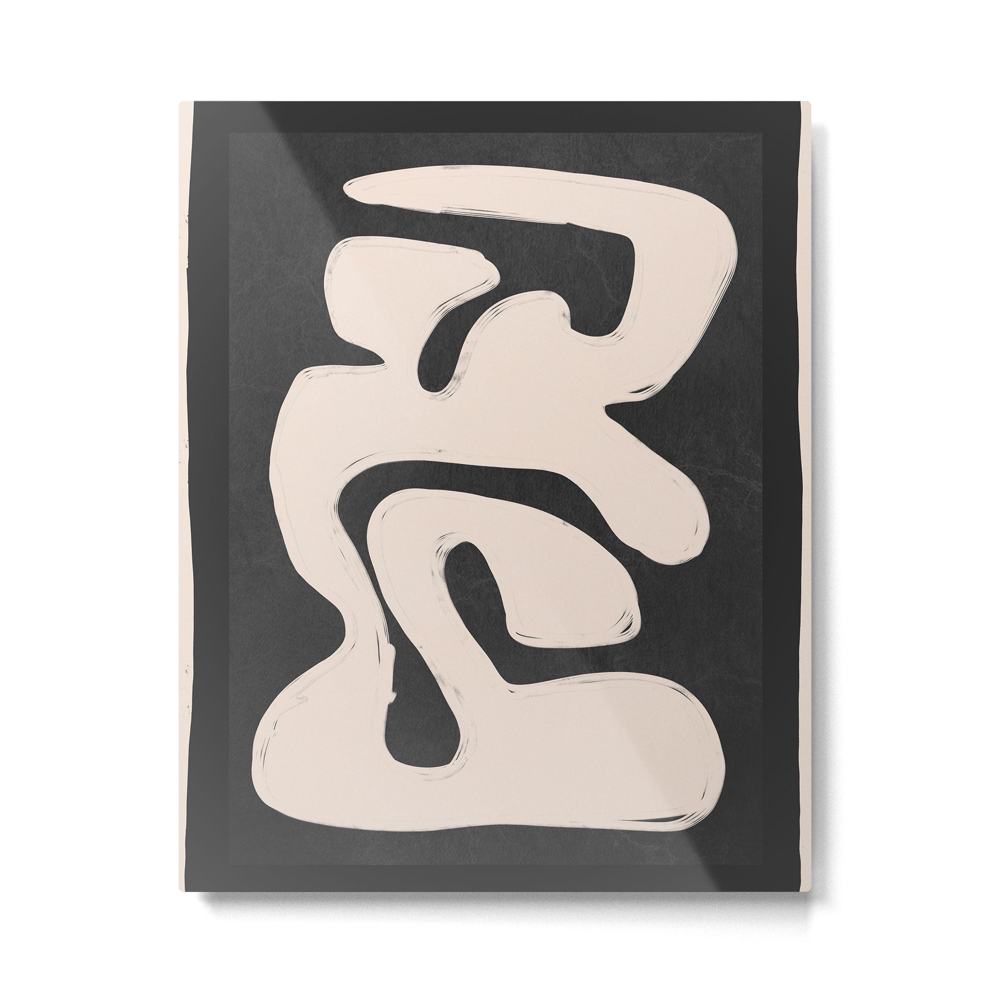 Modern Abstract Art 72 Metal Print | TeksDecor