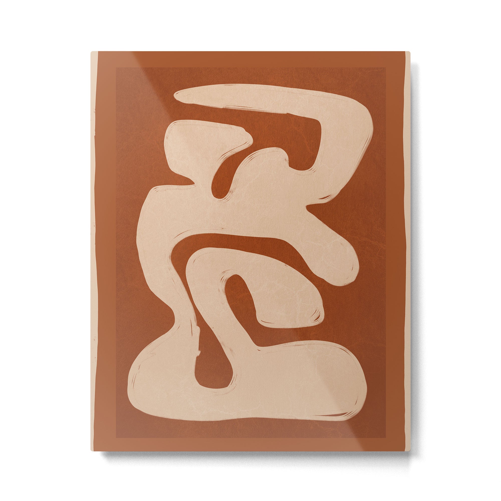 Modern Abstract Art 75 Metal Print | TeksDecor