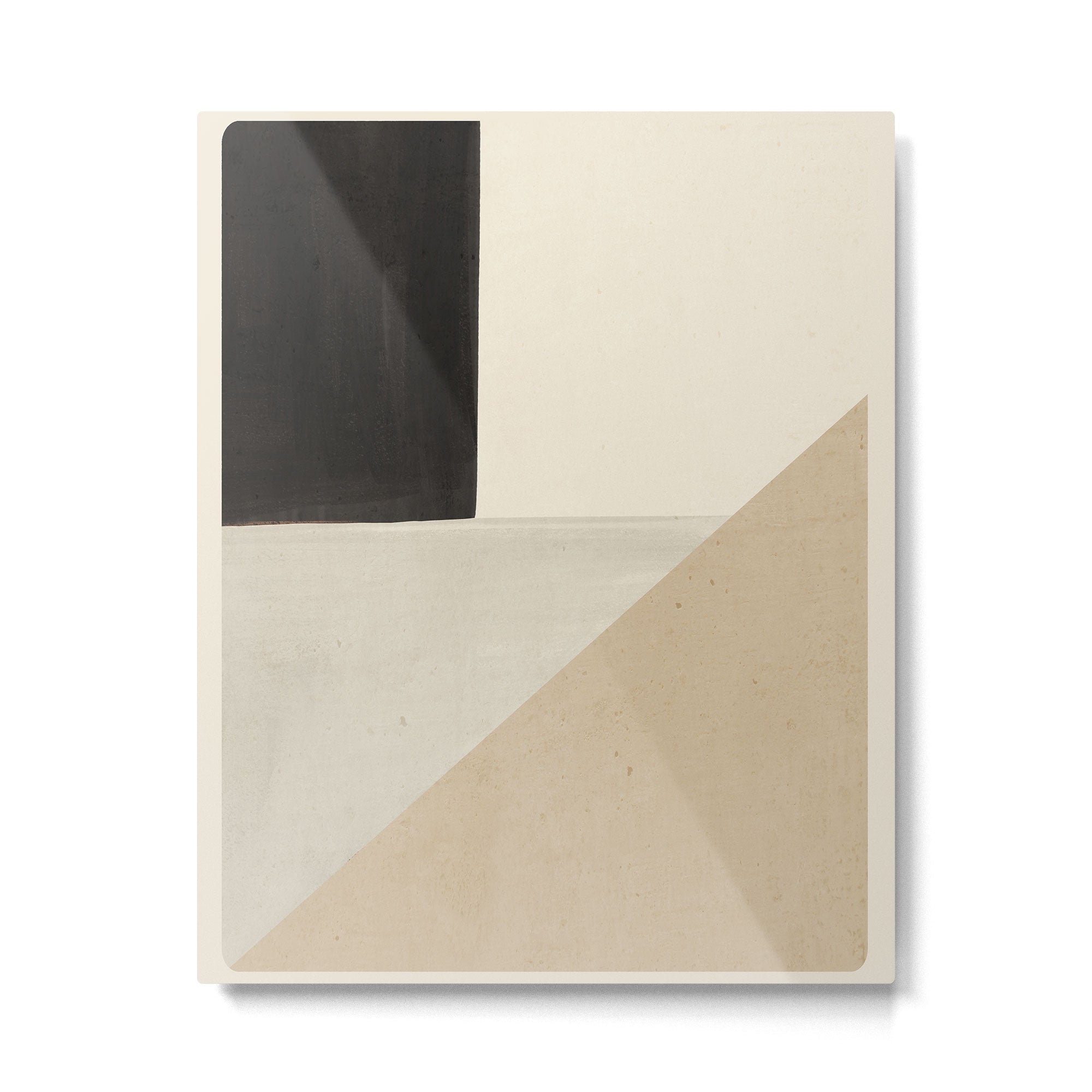 Modern Abstract Minimal Shapes 11 Metal Print | TeksDecor
