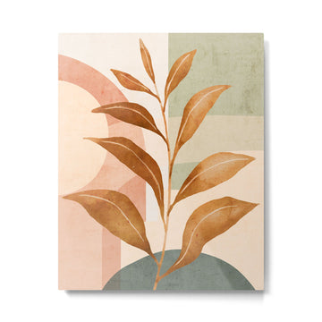 Tropical Leaf- Abstract Art 25 Metal Print | TeksDecor