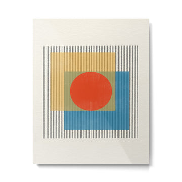 Midcentury Modern Object 03 Metal Print | TeksDecor