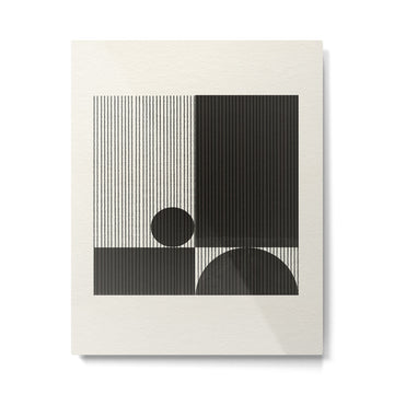 Minimalist Objekt 2 Metal Print | TeksDecor