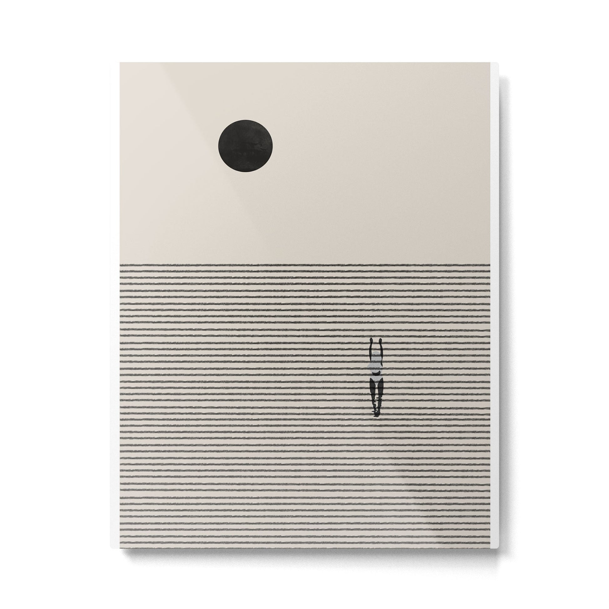 Nonconformist Move Metal Print | TeksDecor