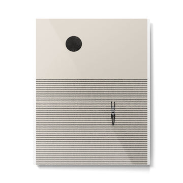 Nonconformist Move Metal Print | TeksDecor