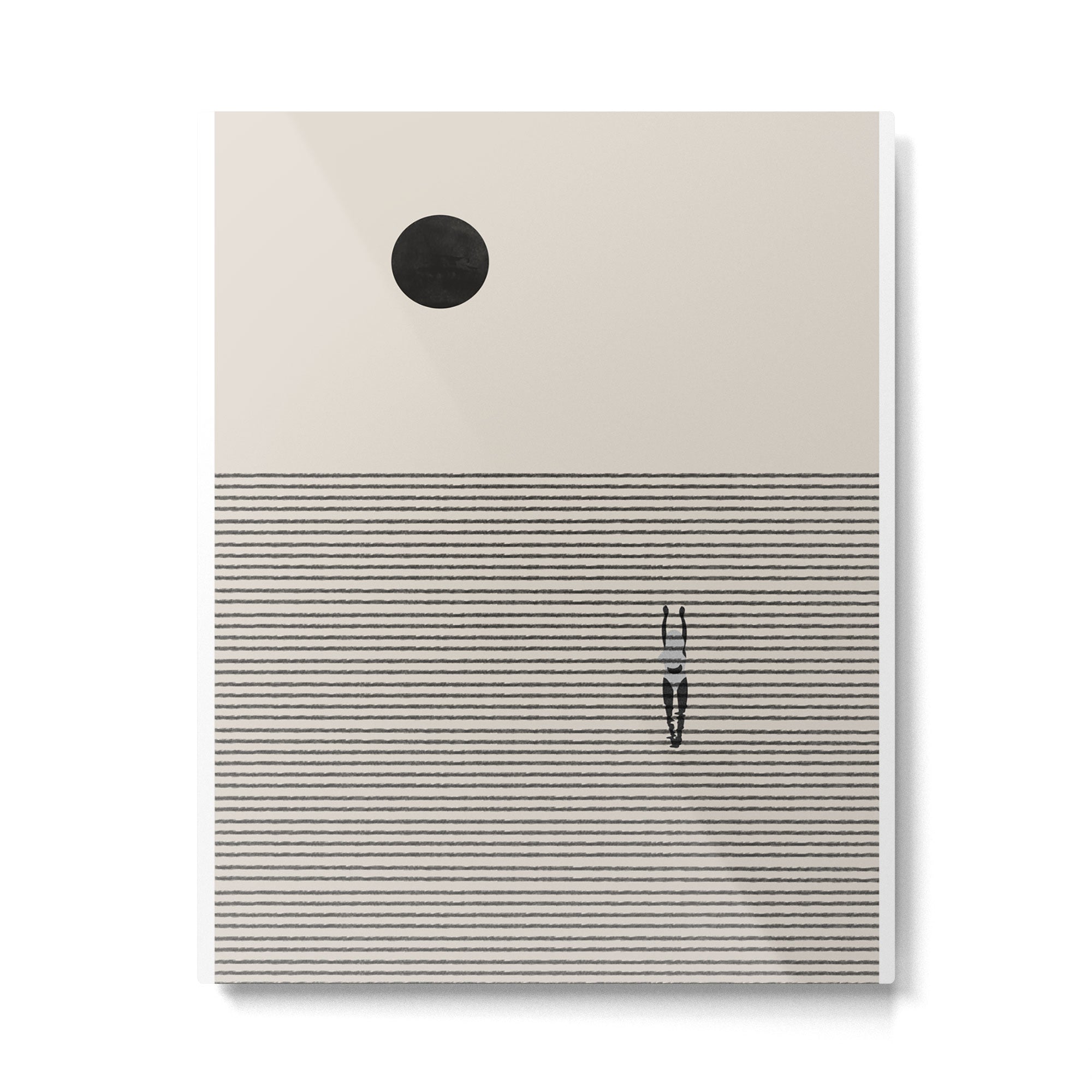Nonconformist Move Metal Print | TeksDecor